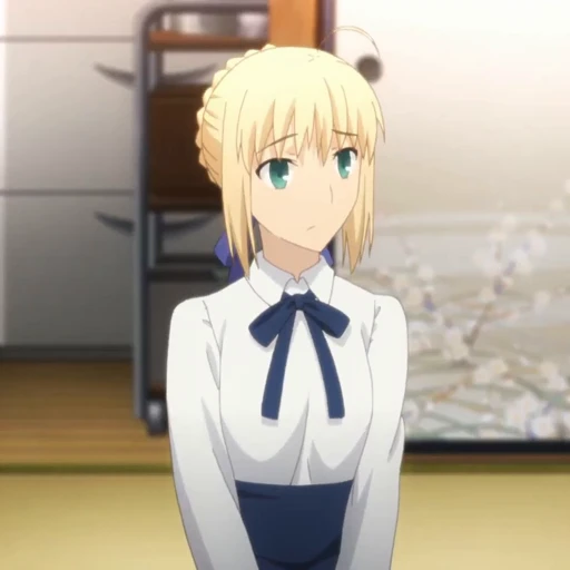 🙁 Стикер «Artoria Saber UBW» для Telegram