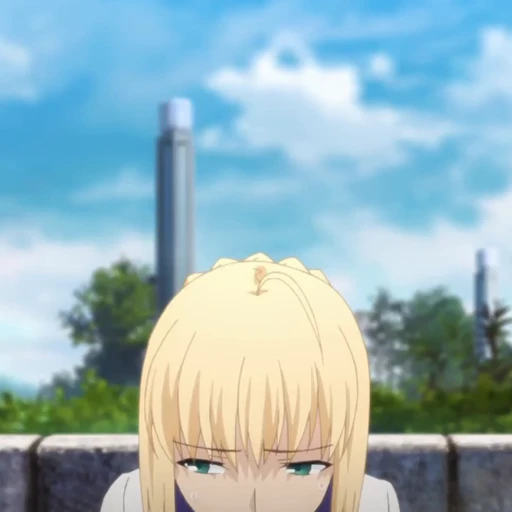 🥺 Стикер «Artoria Saber UBW» для Telegram