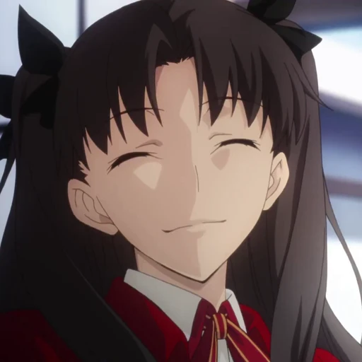 😠 Стикер «Rin Tohsaka Рин Тосака» для Telegram