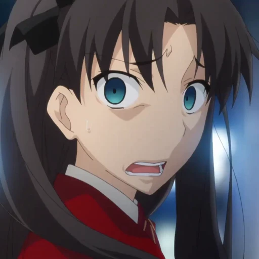 😳 Стикер «Rin Tohsaka Рин Тосака» для Telegram
