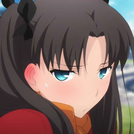 ☺️ Стикер «Rin Tohsaka Рин Тосака» для Telegram