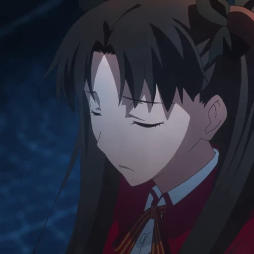😔 Стикер «Rin Tohsaka Рин Тосака» для Telegram