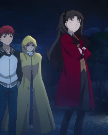 🤨 Стикер «Rin Tohsaka Рин Тосака» для Telegram