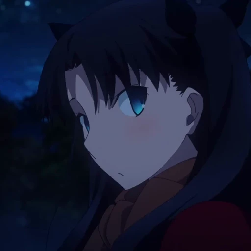 😨 Стикер «Rin Tohsaka Рин Тосака» для Telegram