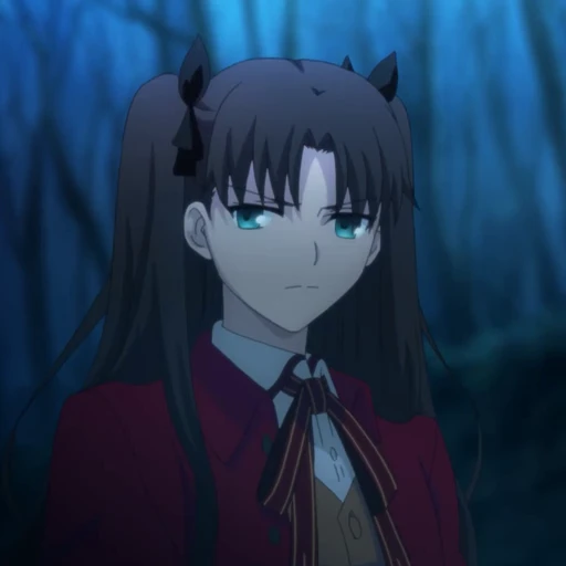 😒 Стикер «Rin Tohsaka Рин Тосака» для Telegram