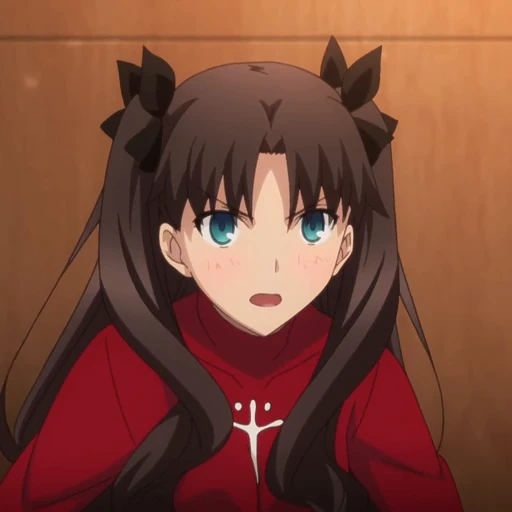 😠 Стикер «Rin Tohsaka Рин Тосака» для Telegram