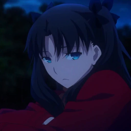 😒 Стикер «Rin Tohsaka Рин Тосака» для Telegram