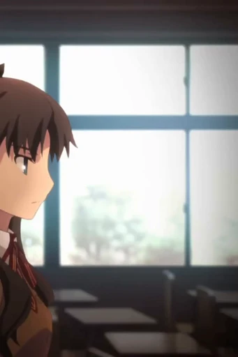 🫥 Стикер «Rin Tohsaka Рин Тосака» для Telegram