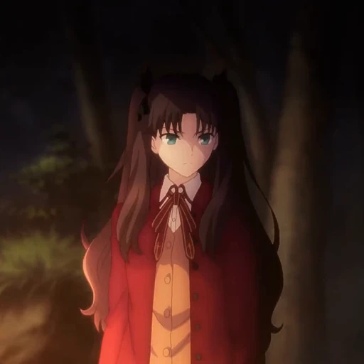 😠 Стикер «Rin Tohsaka Рин Тосака» для Telegram