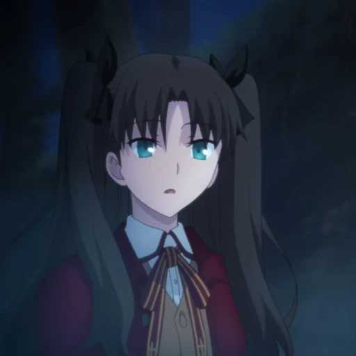 😠 Стикер «Rin Tohsaka Рин Тосака» для Telegram