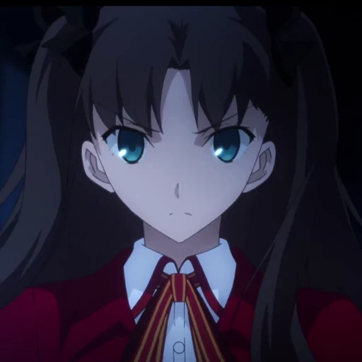 😠 Стикер «Rin Tohsaka Рин Тосака» для Telegram