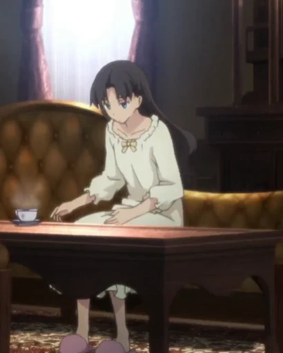 🍵 Стикер «Rin Tohsaka Рин Тосака» для Telegram