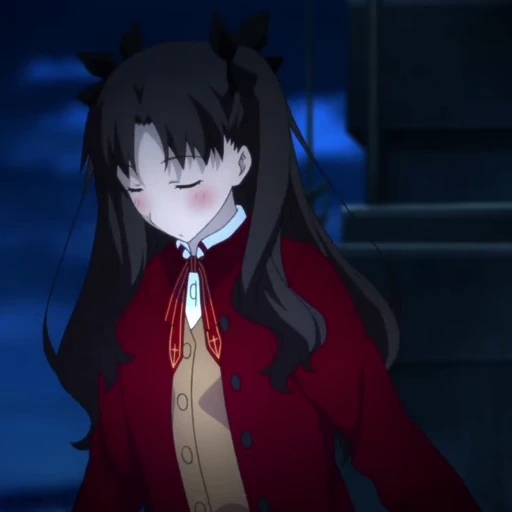 ☺️ Стикер «Rin Tohsaka Рин Тосака» для Telegram