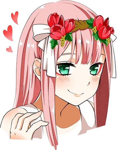❤️ Стикер «Zero Two Pack» для Telegram