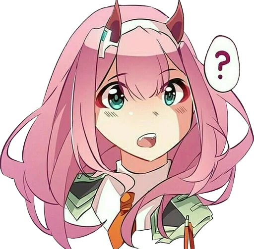 ❤️ Стикер «Zero Two Pack» для Telegram