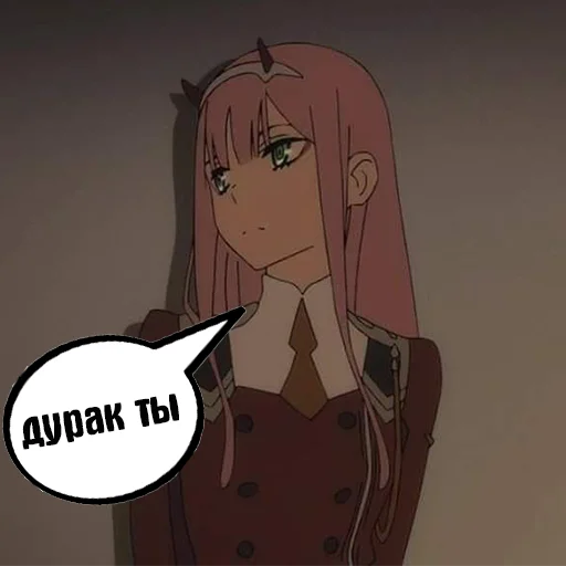 😑 Стикер «Zero Two Pack» для Telegram