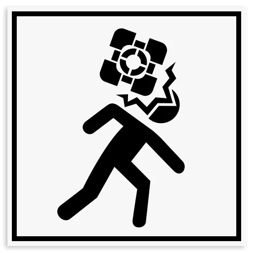 😌 Стикер «No Exit» для Telegram