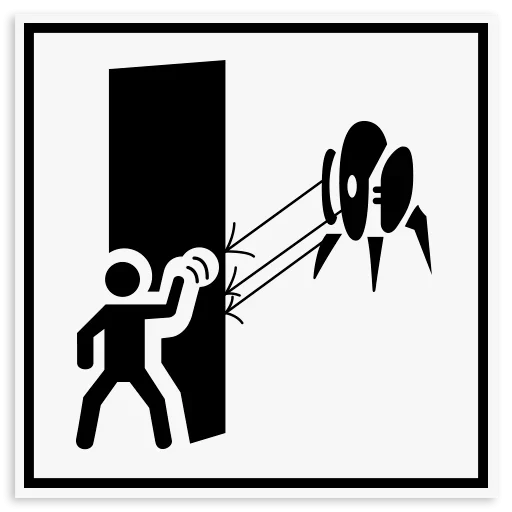 😌 Стикер «No Exit» для Telegram