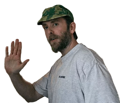 ✋ Стикер «Varg Vikernes» для Telegram