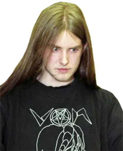 🙁 Стикер «Varg Vikernes» для Telegram