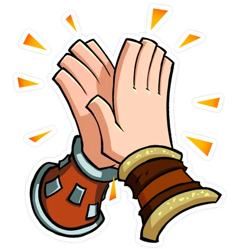 ✋ Стикер «Vikings War of Clans» для Telegram