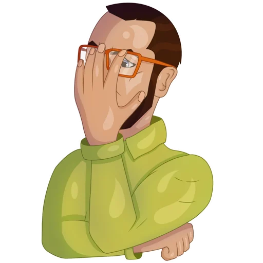 🤨 Стикер «Developer Victor» для Telegram