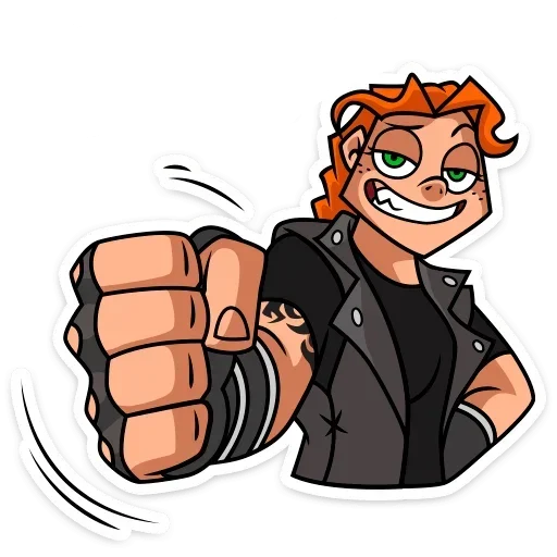 👊 Стикер «Виктория без надписей» для Telegram