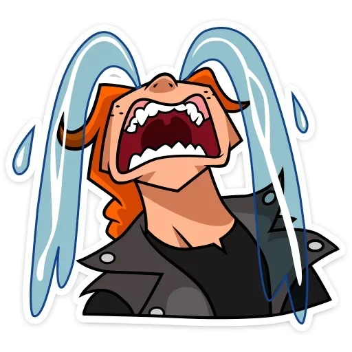 😭 Стикер «Виктория без надписей» для Telegram