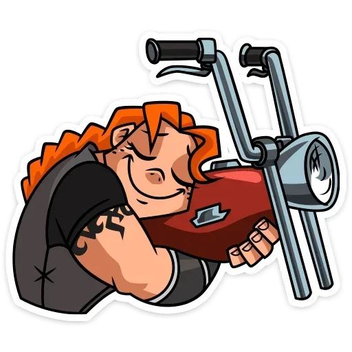 🤗 Стикер «Виктория без надписей» для Telegram