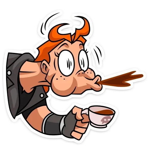 😳 Стикер «Виктория без надписей» для Telegram