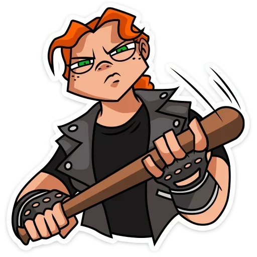 😡 Стикер «Виктория без надписей» для Telegram