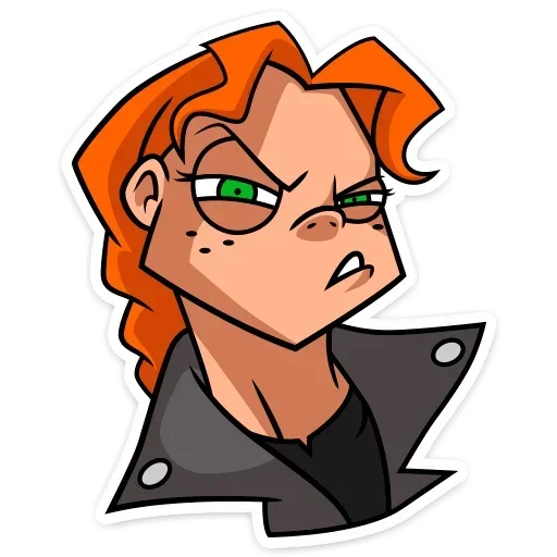 🤨 Стикер «Виктория без надписей» для Telegram