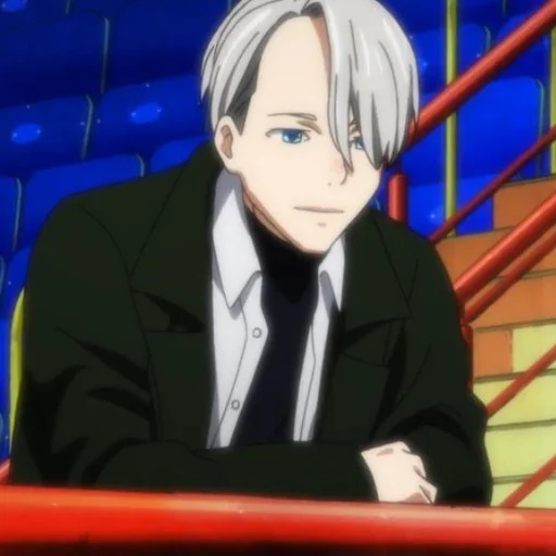 ⛸ Стикер «𝘝𝘪𝘬𝘶𝘵𝘰𝘳𝘶 𝘕𝘪𝘬𝘪𝘧𝘰𝘳𝘰𝘧𝘶 ༄» для Telegram