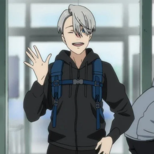 ⛸ Стикер «𝘝𝘪𝘬𝘶𝘵𝘰𝘳𝘶 𝘕𝘪𝘬𝘪𝘧𝘰𝘳𝘰𝘧𝘶 ༄» для Telegram