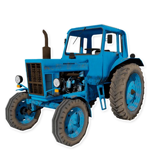 🚜 Стикер «Симулятор Деревни» для Telegram
