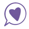 Стикер 32 violet magic