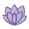 Стикер 34 violet magic