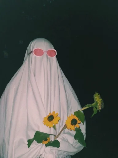 🌻 Стикер «Vimbing ghost» для Telegram