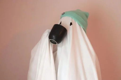 ☕️ Стикер «Vimbing ghost» для Telegram