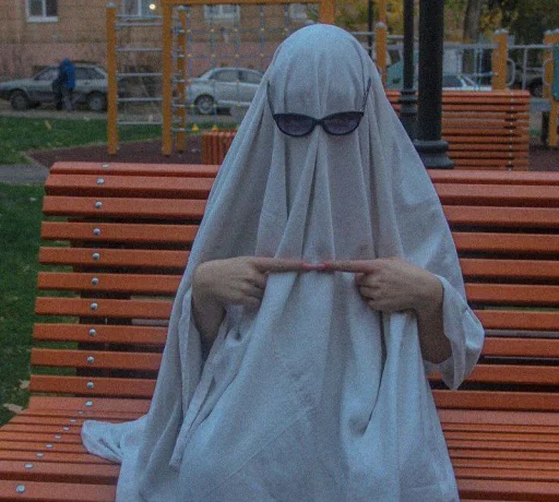 👻 Стикер «Vimbing ghost» для Telegram