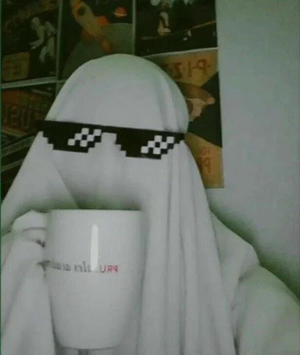 👻 Стикер «Vimbing ghost» для Telegram