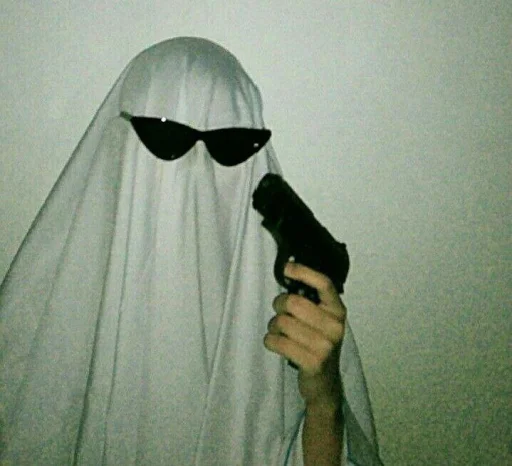 👻 Стикер «Vimbing ghost» для Telegram