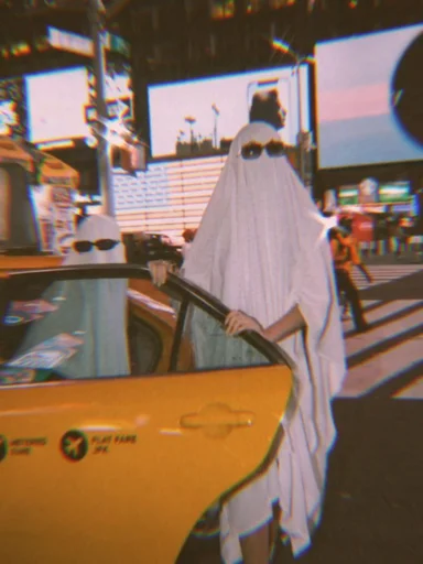 🚕 Стикер «Vimbing ghost» для Telegram
