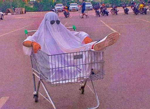 👻 Стикер «Vimbing ghost» для Telegram