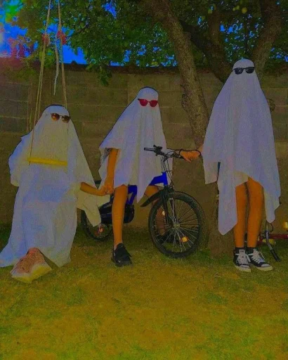 🚲 Стикер «Vimbing ghost» для Telegram