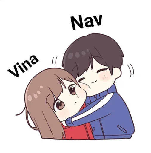 Стикерпак Vina and Nav для Telegram