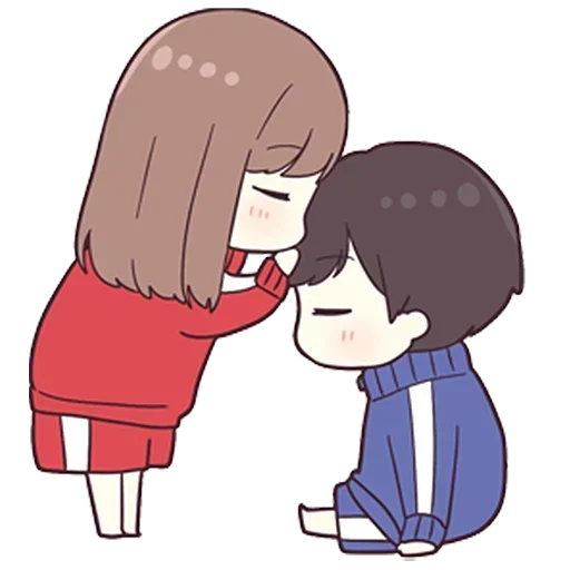 😙 Стикер «Vina and Nav» для Telegram