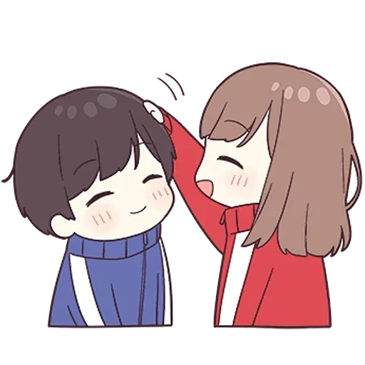 🥰 Стикер «Vina and Nav» для Telegram