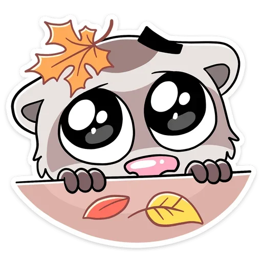 👀 Стикер «Пушист, хитёр, кусач и быстр — хорёк Винс&;» для Telegram