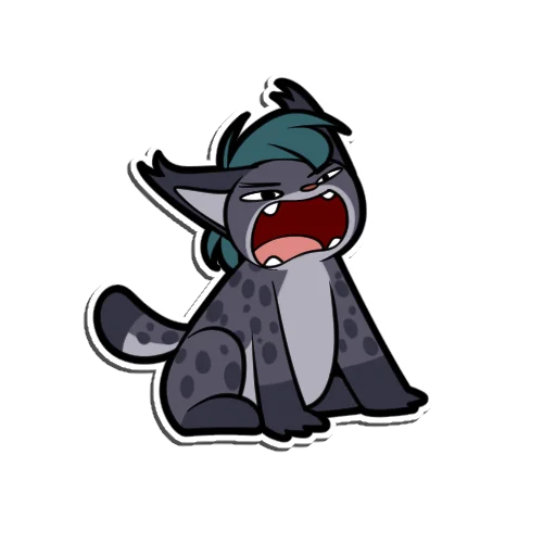 😡 Стикер «Lynxy (VincentLynx)» для Telegram